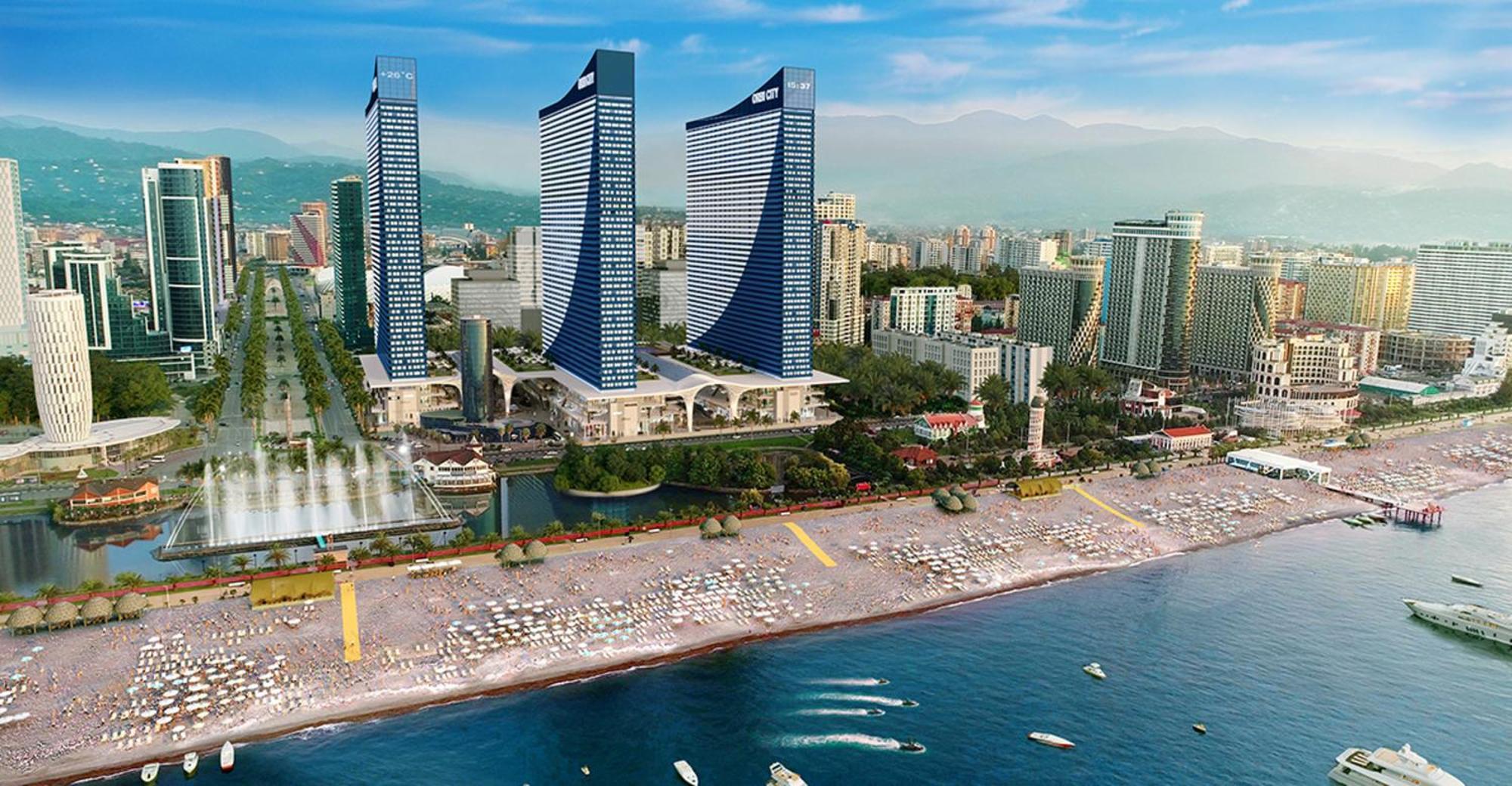 Orbi City Apartments Batumi Exterior foto